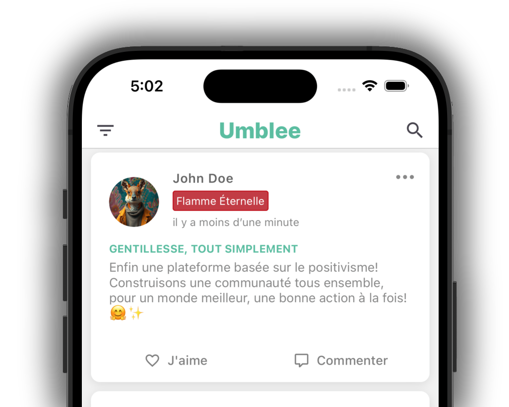 Umblee App Preview